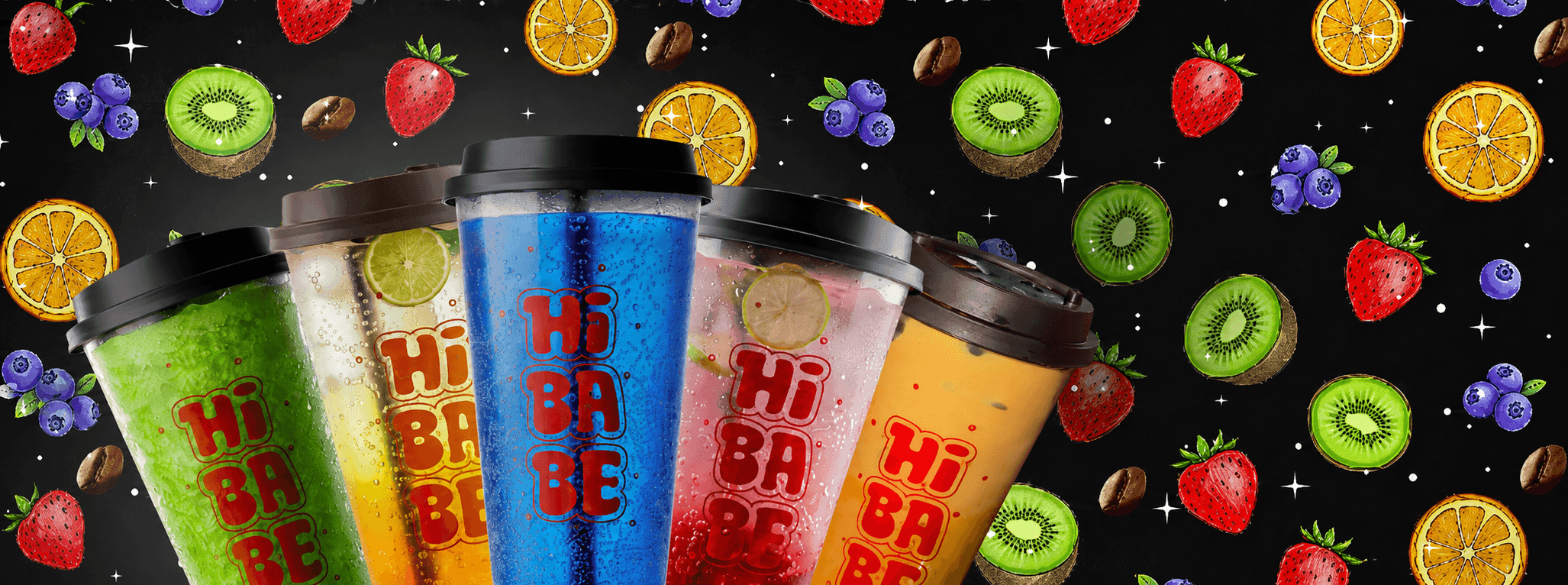 Refreshment drinks and coffee section